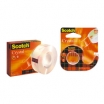 LĪMLENTE 3M SCOTCH CRYSTAL CLEAR 600 19mm x 7.5m AR TURĒTĀJU (3M61975)