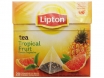 MELNĀ TĒJA LIPTON PYRAMID TROPICAL FRUIT, MAISIŅOS (550051)(140535)