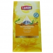 MELNĀ TĒJA LIPTON PYRAMID LEMON, MAISIŅOS FOLIJA APLOKSNĒS (896038)