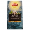 MELNĀ TĒJA LIPTON PYRAMID ENGLISH BREAKFAST, MAISIŅOS FOLIJA APLOKSNĒS (895871)
