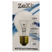 SPECIĀLĀ PIELIETOJUMA SPULDZE ZEXT GLS CLEAR E27 100W 230V (240525)