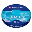 KOMPAKTDISKS VERBATIM CD-R 700Mb/80min 52x Extra Protection 10pack (43725V)