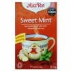 MELNĀ TĒJA YOGI TEA SWEET MINT/SNACK TEA, MAISIŅOS PAPĪRA APLOKSNĒS (400443)