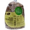 SALDSKĀBĀ MAIZE FLORA SĒJAS AR BRIEDINĀTIEM GRAUDIEM, BEZ RAUGA UN E VIELĀM, SAGRIEZTA (102762)