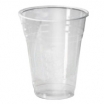 VIENREIZLIETOJAMĀS BIOPLASTMASAS GLĀZES 300ml, Ø9.6cm, CAURSPĪDĪGAS