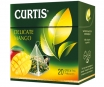 ZAĻĀ TĒJA CURTIS PYRAMID DELICATE MANGO, ZĪDA MAISIŅOS (851051)