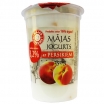 MĀJAS JOGURTS MĀJAS GARDUMS AR PERSIKIEM 3.2% (930036)