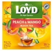 MELNĀ TĒJA LOYD AR MANGO UN PERSIKU GARŠU, MAISIŅOS (037893) J