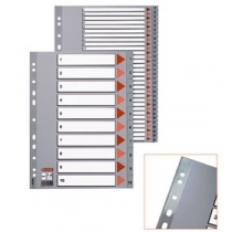 SADALĪTĀJS DOKUMENTIEM ESSELTE A4 A-Z PLASTIKĀTA (ES100112)