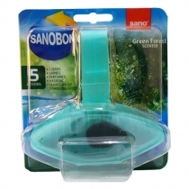 WC ATSVAIDZINĀTĀJS AR TURĒTĀJU SANO BON 5 ACTIONS GREEN FOREST (990030)