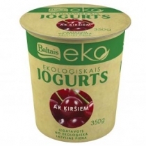 JOGURTS BALTAIS EKO AR ĶIRŠIEM 2.8% (410530)