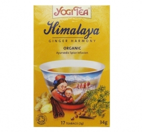 ZĀĻU TĒJA YOGI TEA HIMALAYA CHAI, MAISIŅOS PAPĪRA APLOKSNĒS (400108) J