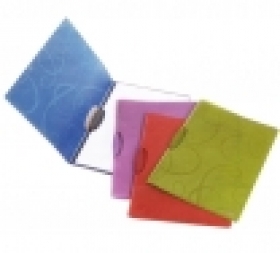 MAPE FORPUS BAROCCO AR KLIPSI, A4 TUMŠI SARKANA (FO21234)