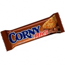 MUSLI BATONIŅŠ CORNY BIG AR PIENA ŠOKOLĀDI (456104)(530518)