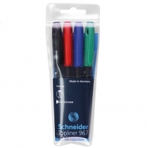 PILDSPALVA LINERS SCHNEIDER TOPLINER 967, 0.4mm 1kompl./4gab.