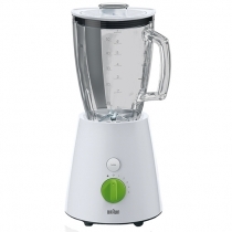 BLENDERIS BRAUN JB 3060W 800W WHITE, AR STIKLA KRŪZI