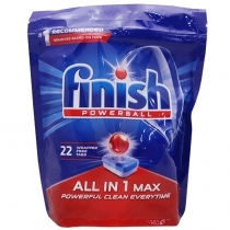 TABLETES TRAUKU MAZGĀJAMAI MAŠĪNAI FINISH POWERBALL ALLin1 MAX (290284)
