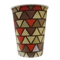 VIENREIZLIETOJAMĀS PAPĪRA GLĀZES LESS IS MORE 240ml, KARSTIEM DZĒRIENIEM