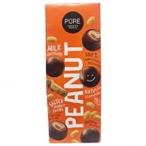 PIENA ŠOKOLĀDES TRIFELES PURE CHOCOLATE SĀĻAIS ZEMESRIEKSTS (96546)