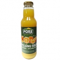 SULA PŪRE APELSĪNU, STIKLA PUDELĒ (046758) +Depozīta TARA