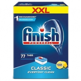TABLETES TRAUKU MAZGĀJAMAI MAŠĪNAI FINISH POWERBALL ALLin1 MAX CITRONA (254081)(066661)