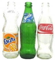 PUDELES STIKLA 0.25L(COCA-COLA, FANTA, SPRITE) DEPOZĪTA