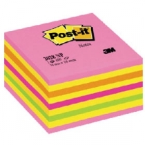LĪMLAPIŅAS 76x76mm 3M NEON PINK (3M2028LP)